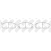 NIBK PN2389 Front Pads For Acura Honda Infiniti Isuzu Nissan