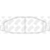 NIBK PN2475 Front Pads For Isuzu Mitsubishi Nissan