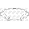 NIBK PN25004 Rear Pads For Mazda Axela Mazda 3
