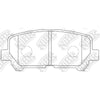 NIBK PN28002 Rear Pads For Acura Chevrolet Honda Isuzu