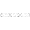NIBK PN2800= PN9805 Front Pads For Mercedes-Benz Nissan Suzuki