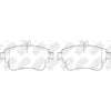 NIBK PN31008 Front Pads For Mercedes-Benz