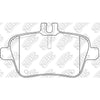 NIBK PN31010 Rear Pads For Infiniti Mercedes-Benz