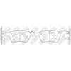 NIBK PN31014 Front Pads For Mercedes-Benz