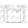 NIBK PN32003 Front Pads For BMW