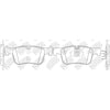 NIBK PN32005 Front Pads For BMW