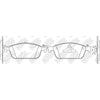 NIBK PN51011 Front Pads For Ford Lincoln