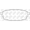 NIBK PN5476 Rear Pads For Mazda
