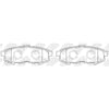 NIBK PN5807 Rear Pads For Mazda MPV
