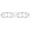NIBK PN5816 Front Pads For Mazda Toyota