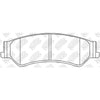 NIBK PN60001 Rear Pads For Ford
