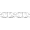 NIBK PN8263 Front Pads For Honda Subaru