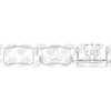 NIBK PN8807 Rear Pads For Honda Acura