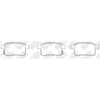 NIBK PN8864 Rear Pads For Honda Acura