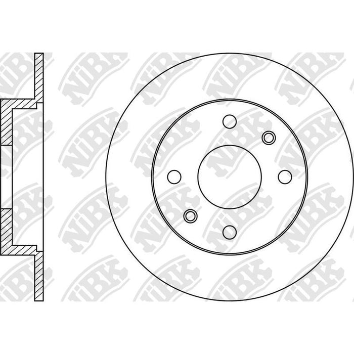 NIBK-RN1001 238mm x 8.2min