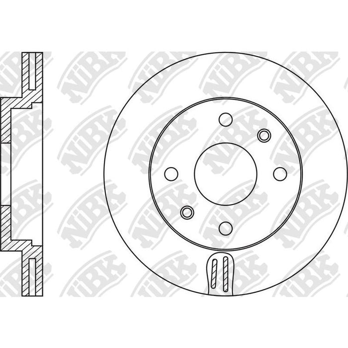 NIBK-RN1002V 238mm x 20.1min