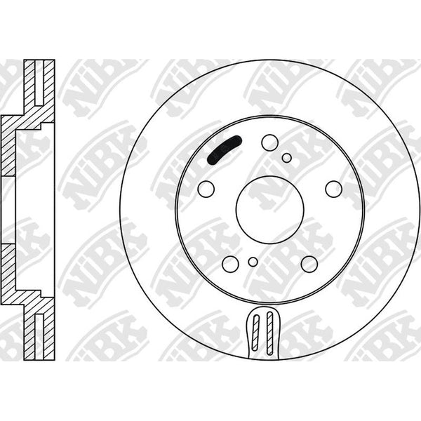 NIBK-RN1009V 275mm x 28min