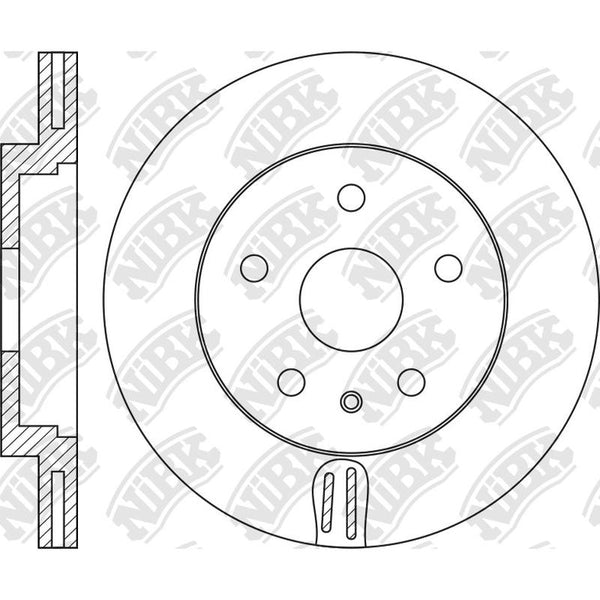 NIBK-RN1022V 284mm x 22min