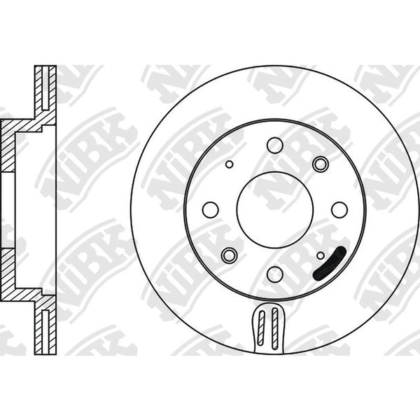 NIBK-RN1024V 230.8mm x 17min