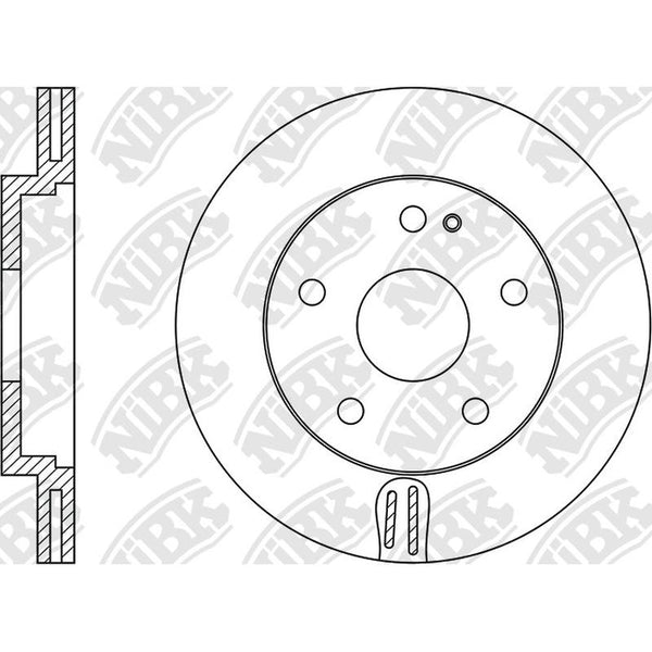 NIBK-RN1051V 284mm x 22min