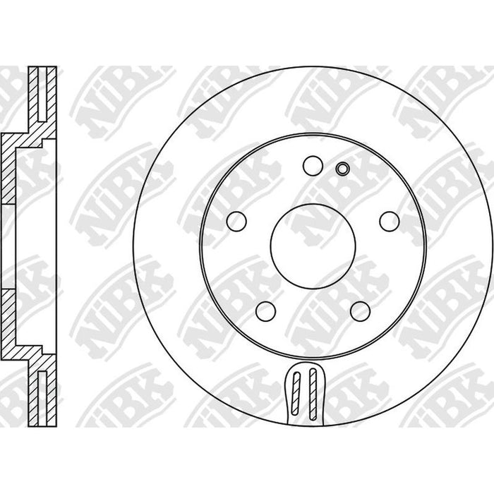 NIBK-RN1051V 284mm x 22min