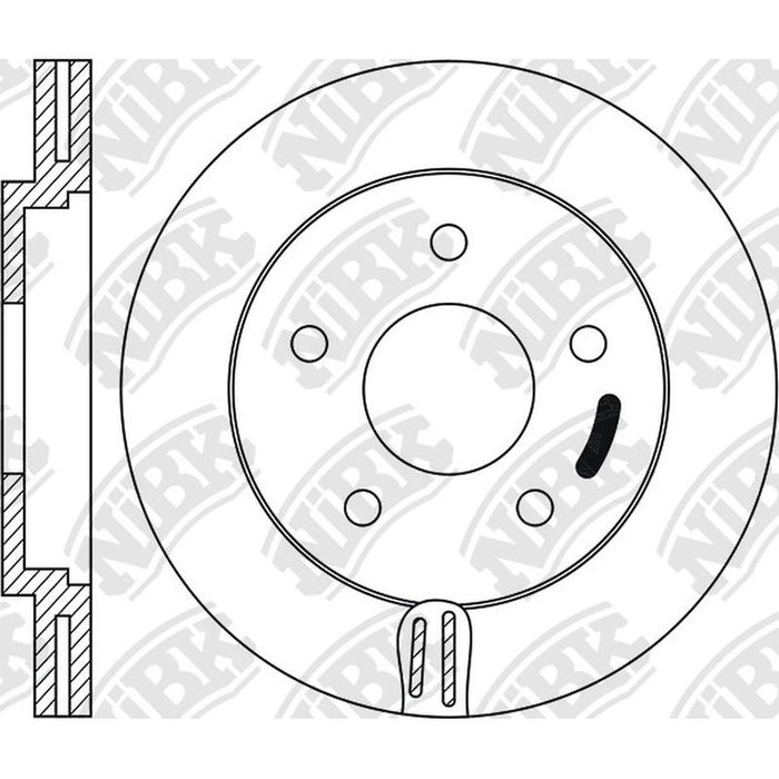 NIBK-RN1057V 282.3mm x 24.1min