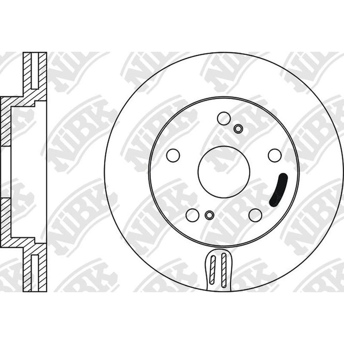 NIBK-RN1058V 255mm x 25min