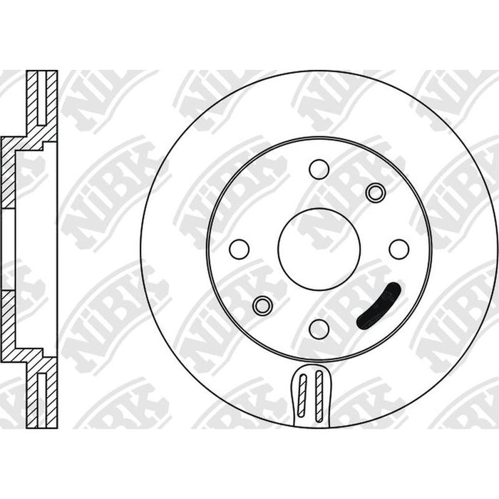 NIBK-RN1068V 257.2mm x 22min