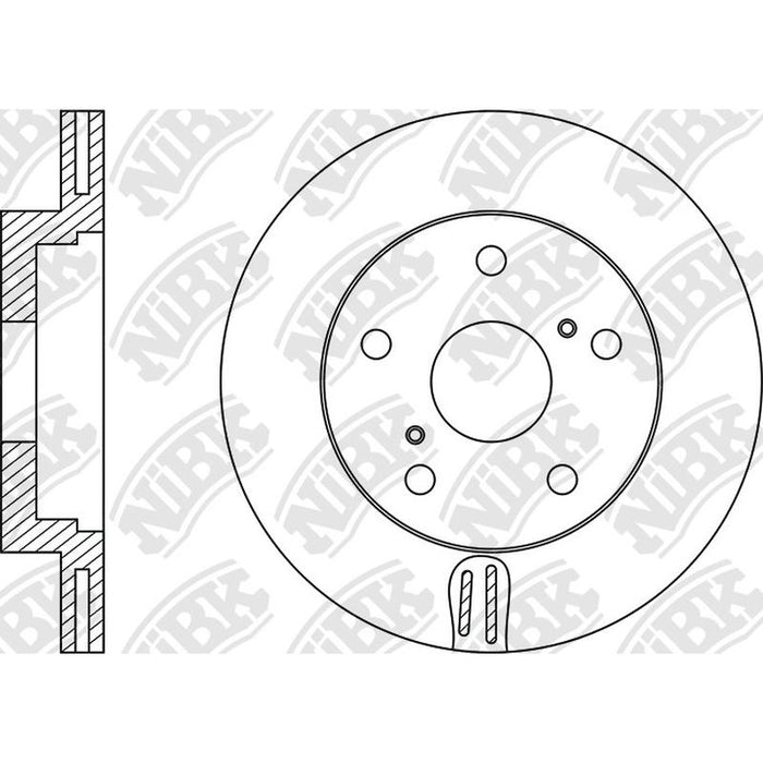 NIBK-RN1070V 279mm x 22min