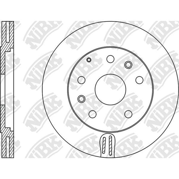 NIBK-RN1073V 287.8mm x 25min