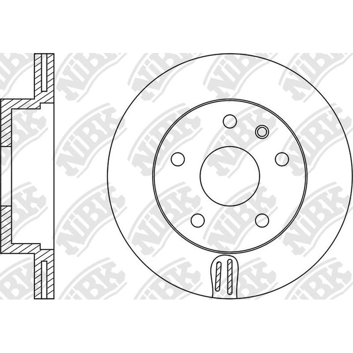 NIBK-RN1081V 276mm x 22min