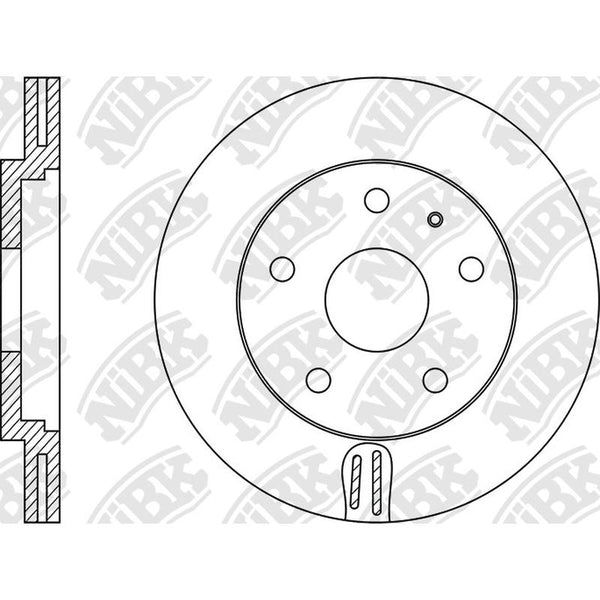 NIBK-RN1083V 280mm x 22min