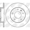 NIBK RN1084 Rear Rotors For Audi Skoda Volkswagen