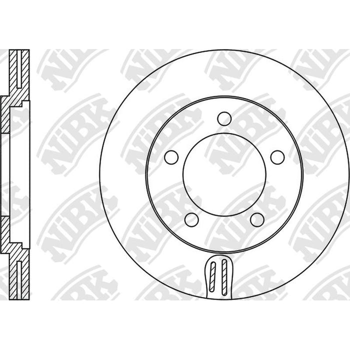 NIBK-RN1095V 253mm x 20min