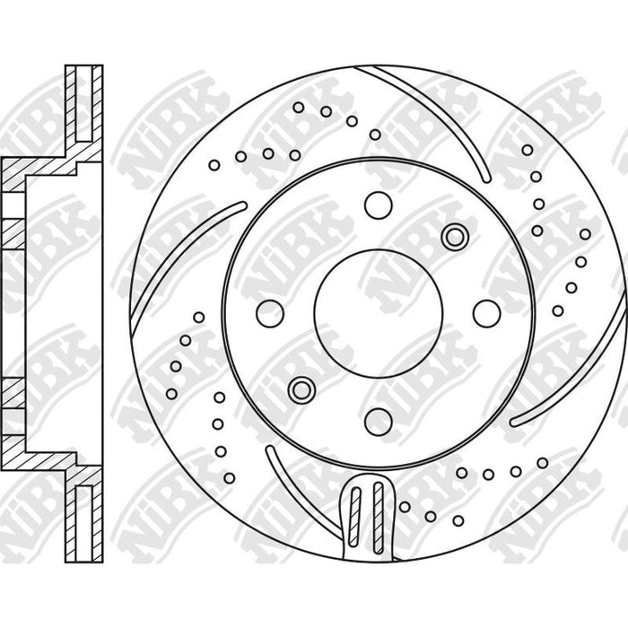 NIBK-RN11001DSET 241mm x 18min