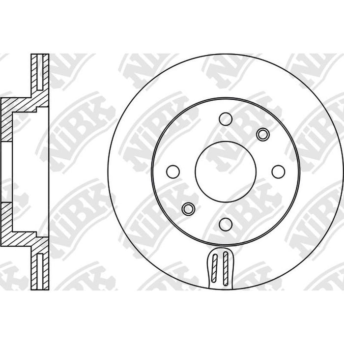 NIBK-RN11001V 241mm x 18min