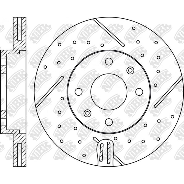 NIBK-RN11002DSET 255.9mm x 22min