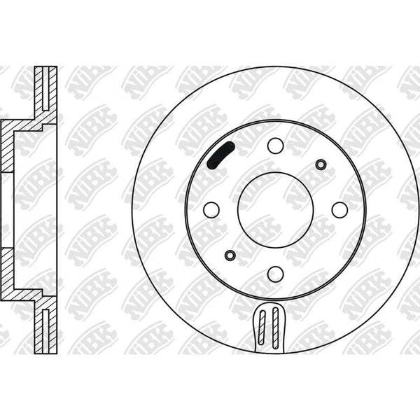 NIBK-RN1101V 232mm x 18min