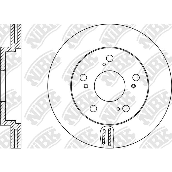 NIBK-RN1104V 282mm x 23min