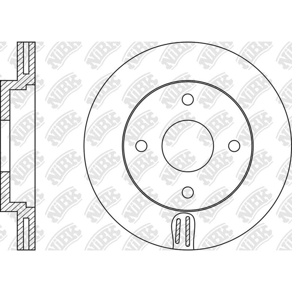 NIBK-RN1109V 258mm x 22min