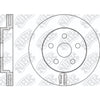 NIBK RN1142V Front Rotors For Pontiac Toyota