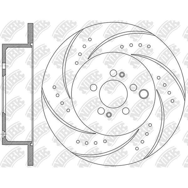 NIBK-RN1176DSET 284mm x 10min