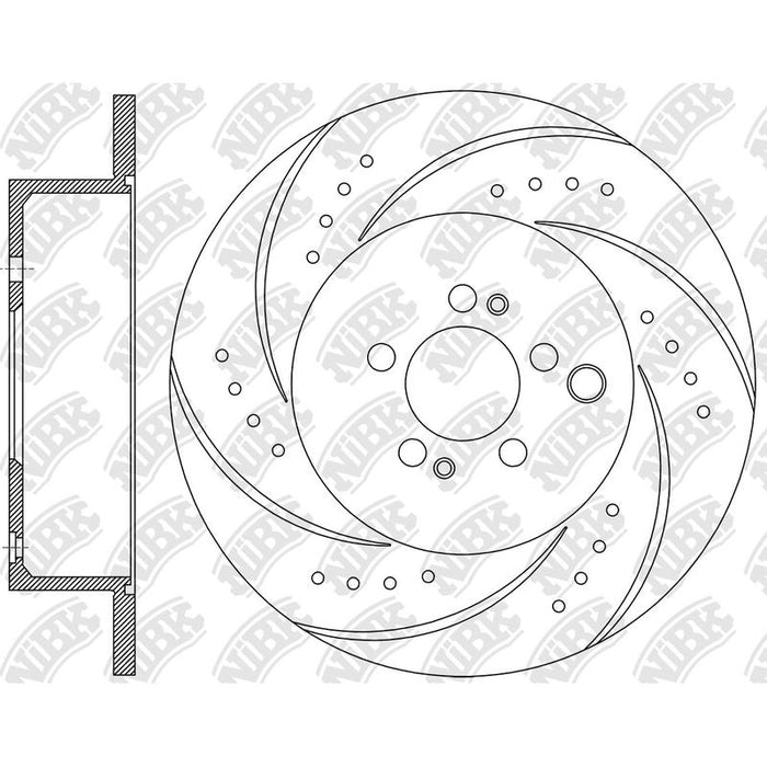 NIBK-RN1176DSET 284mm x 10min