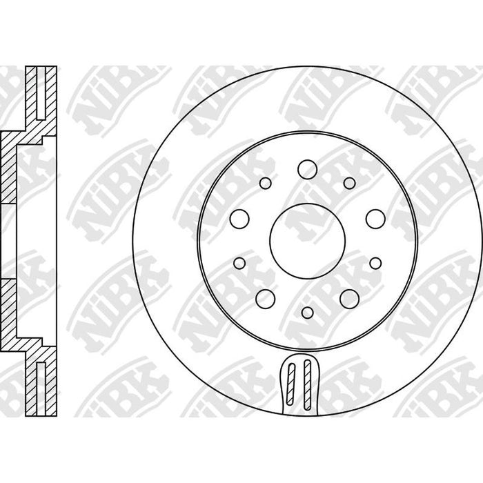 NIBK-RN1182V 316mm x 28min