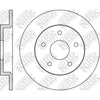 NIBK RN1189 Rear Rotors For Ford