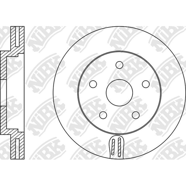 NIBK-RN1196V 275mm x 28min