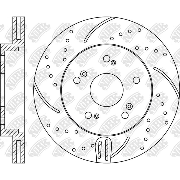 NIBK-RN1218DSET 282mm x 23min