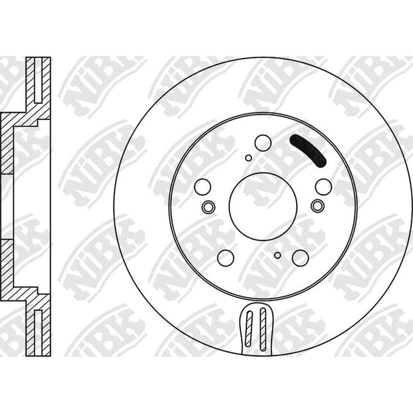 NIBK-RN1218V 282mm x 23min