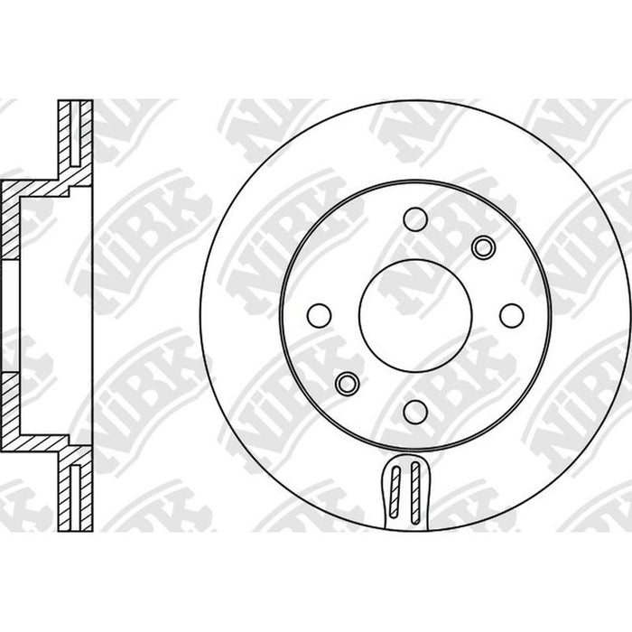 NIBK-RN1221V 241mm x 19min