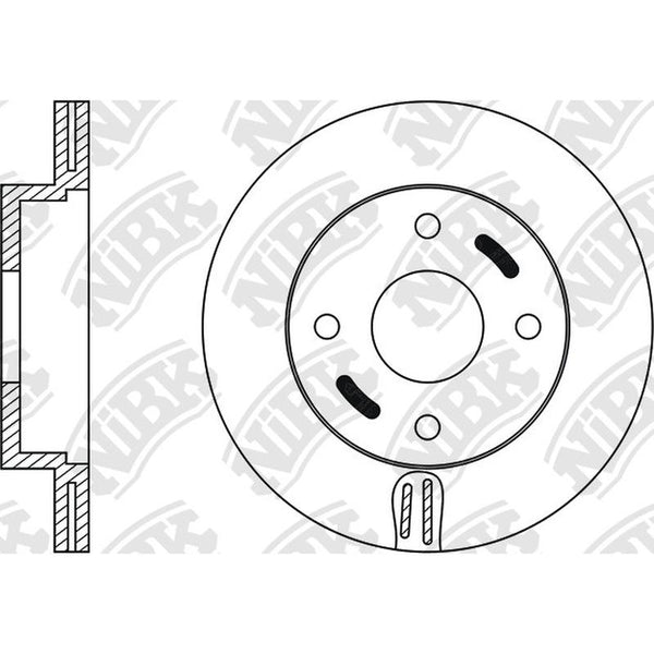 NIBK-RN1233V 238mm x 18min